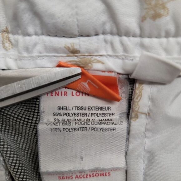 PUMA‎ Shorts Mens 30 Gray Boardshorts Plaid Casual Outdoors Lightweight Beach - Picture 7 of 12